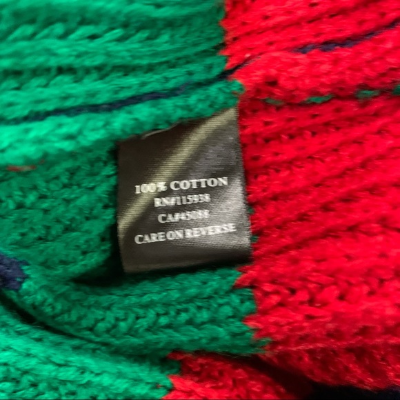 8 Birdies Coloured stripes Jumper. Size M/L - Picture 7 of 7